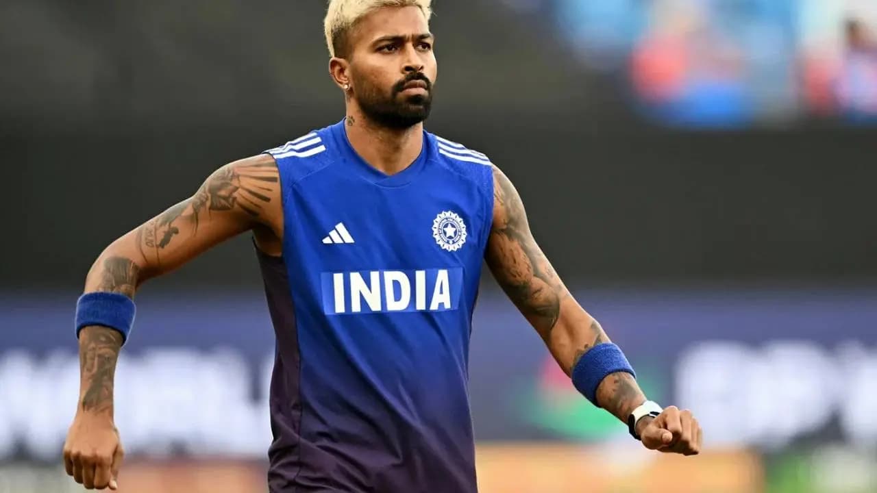 Hardik Pandya new hairstyle before T20 World cup