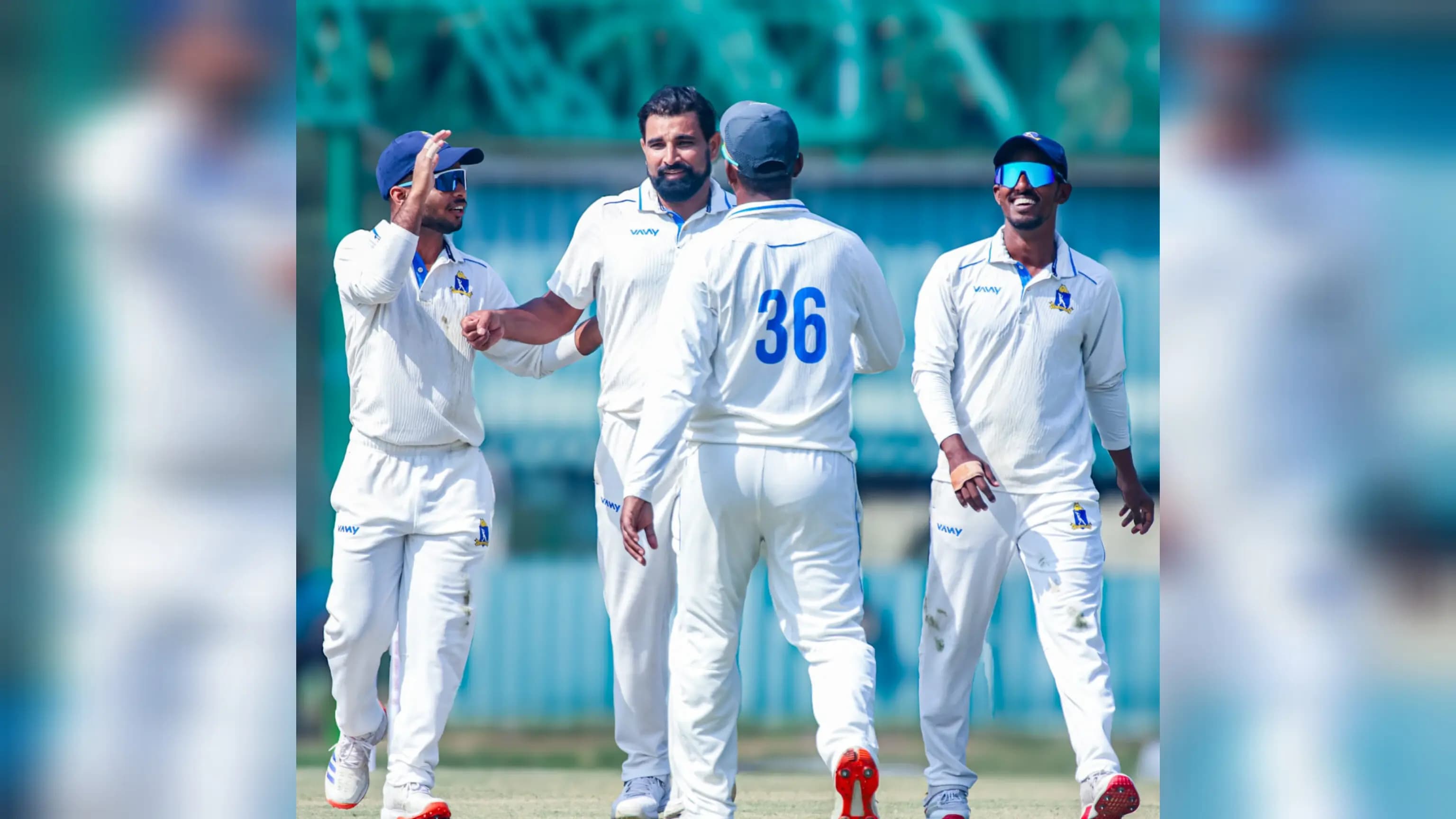 Bengal Bowlers dominate on the first day of Ranji Elite Quarterfinals against Andhra