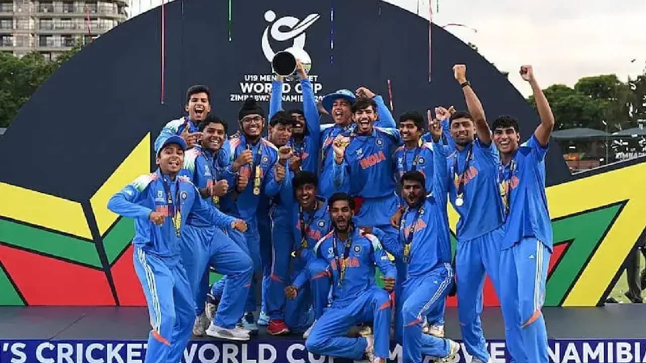 BCCI Announces Bumper cash Reward For Indias U19 World Cup Winning Team