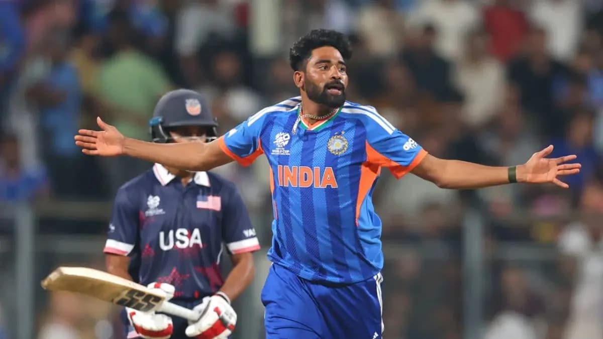 T20 World Cup:India beats USA in the World Cup opener at Wankhede 