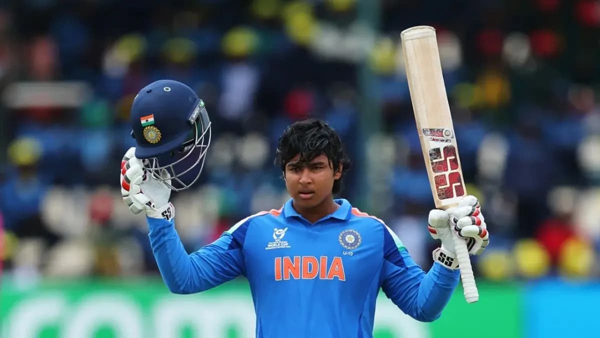  Vaibhav Sooryavanshi was fueled by a WhatsApp message from his coach in U19 World Cup 