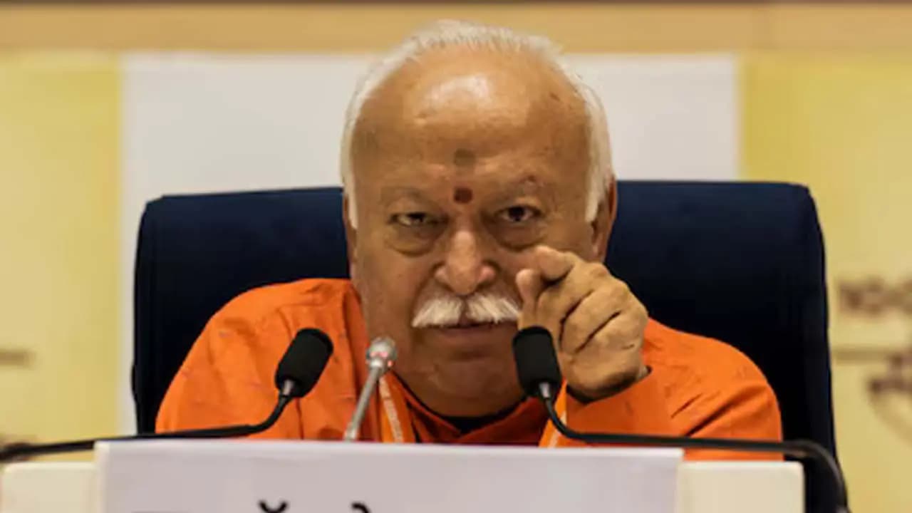 Hindutva is a guarantee of security claims RSS chief Mohan Bhagwat explaining four types of Hindus