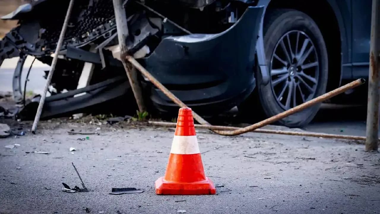 Family Distributing Wedding Cards Speeding Audi Runs Over them three died