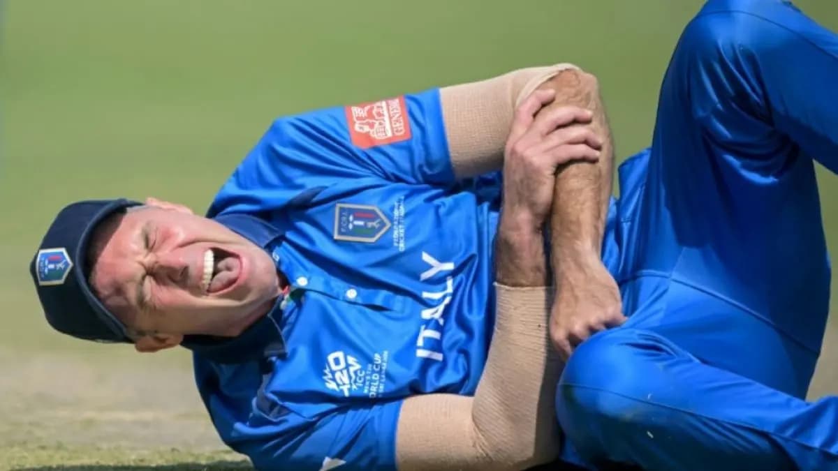 T20 World Cup:Italy captain Wayne Madsen injures shoulder against Scotland at Eden Gardens 
