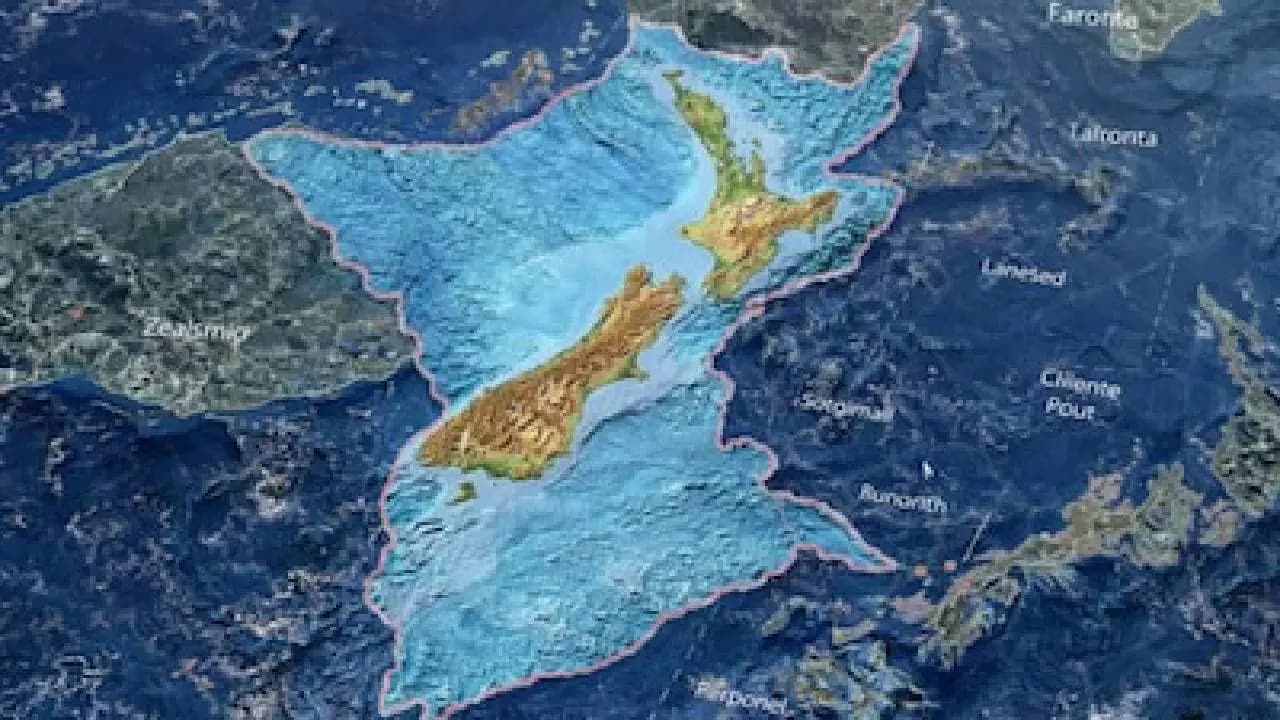 Zealandia: Worlds Eighth Continent Hiding Beneath The Pacific Ocean