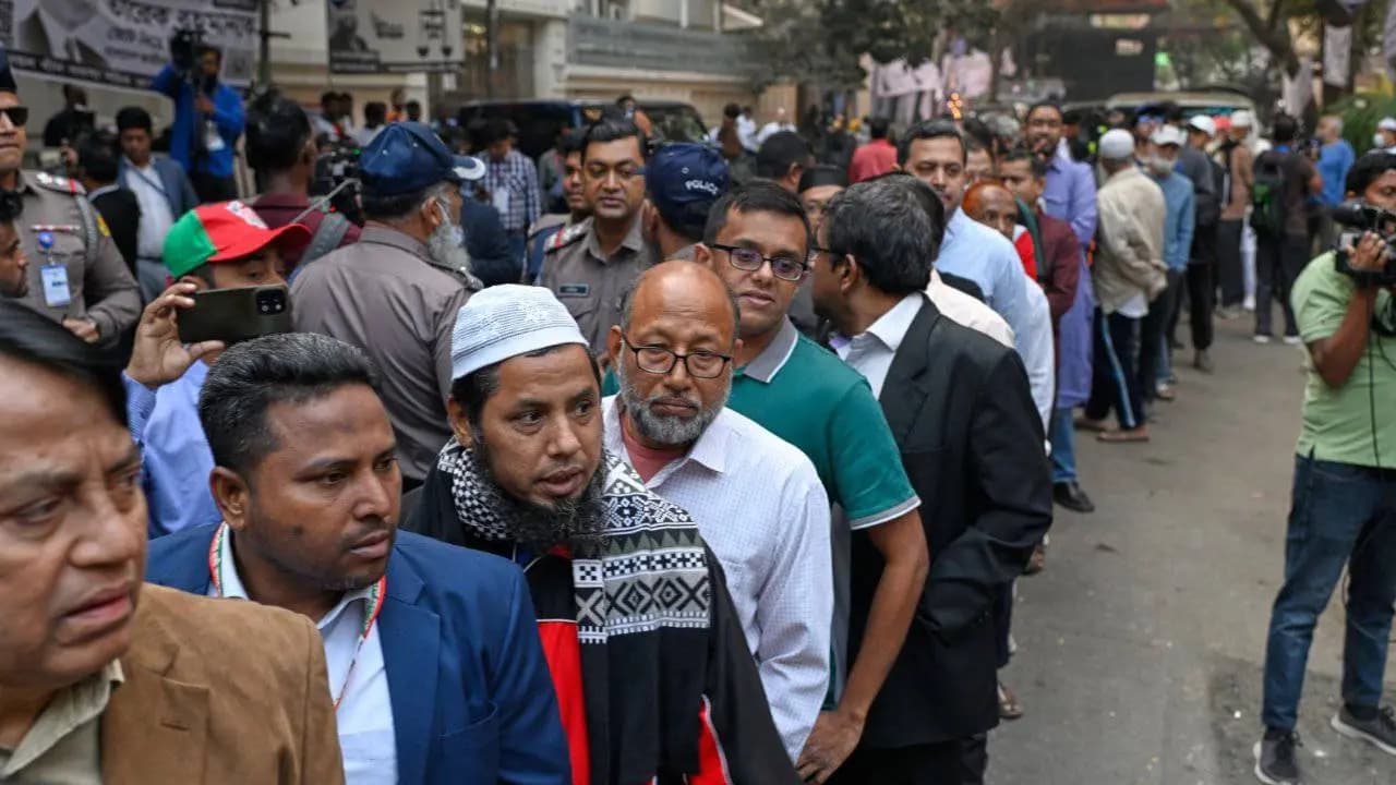 Bangladesh election: Jamaat and BNP Supporters Clash In Dhaka As Bangladesh Votes underway