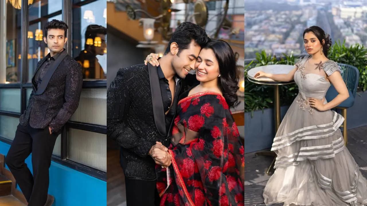 Ranojoy bishnu and shyamoupti Mudly together before their marriage on 14 February