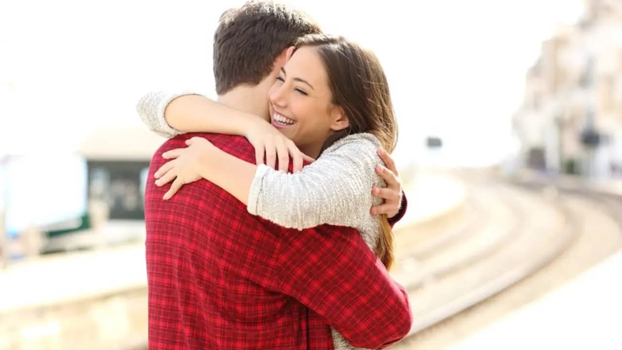 Hugging brings calm and comfort