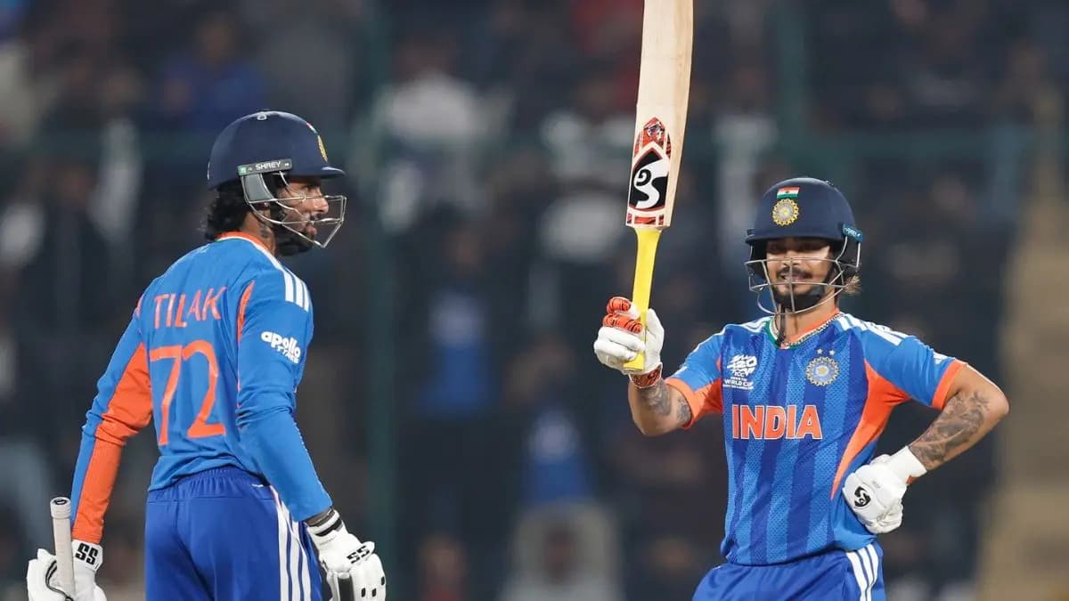 T20 World Cup:Indian wicket keeper Ishan Kishan creates history against Namibia 