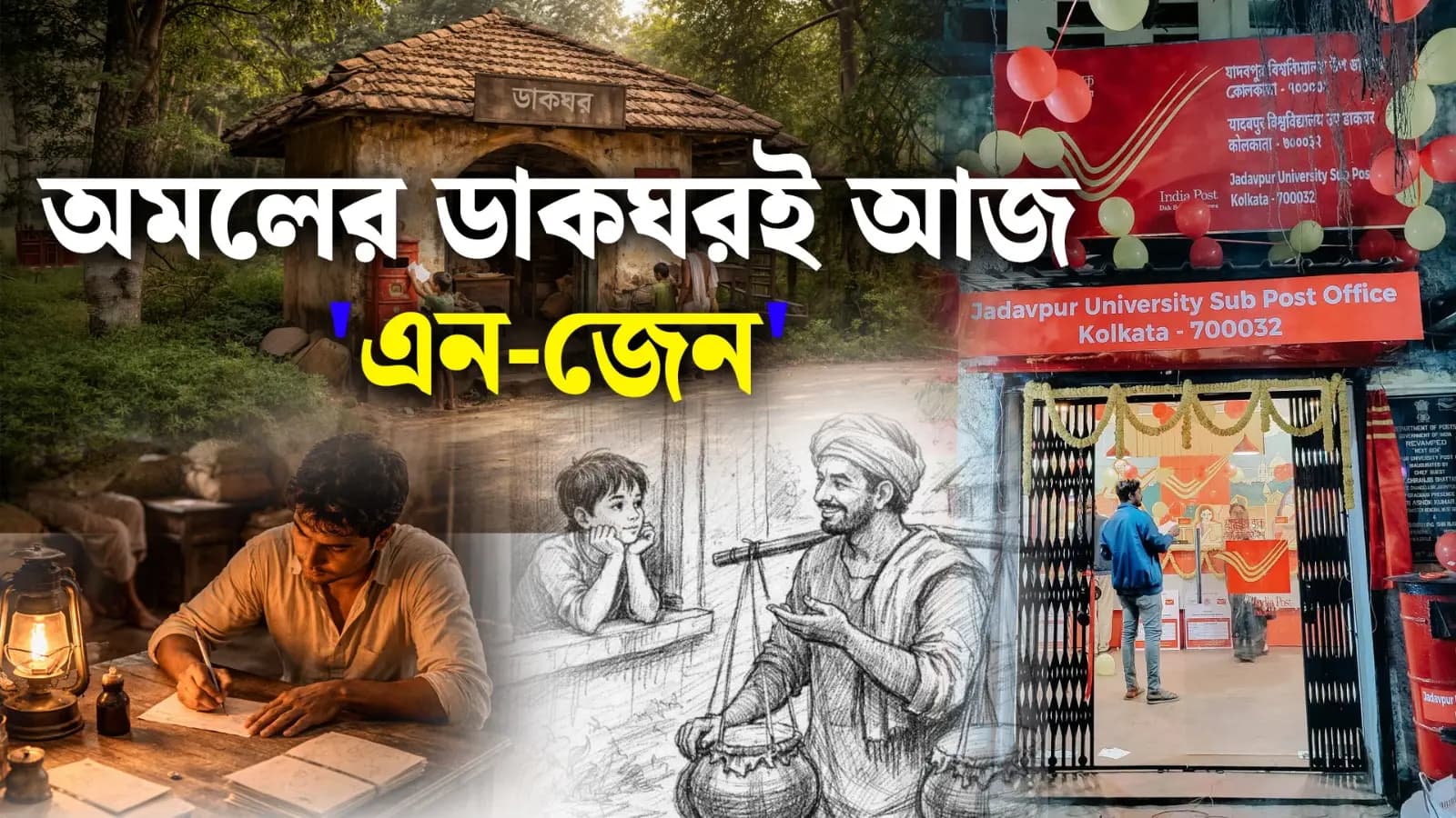 Jadavpur University N-Gen Post Office connects the past with the language of the future