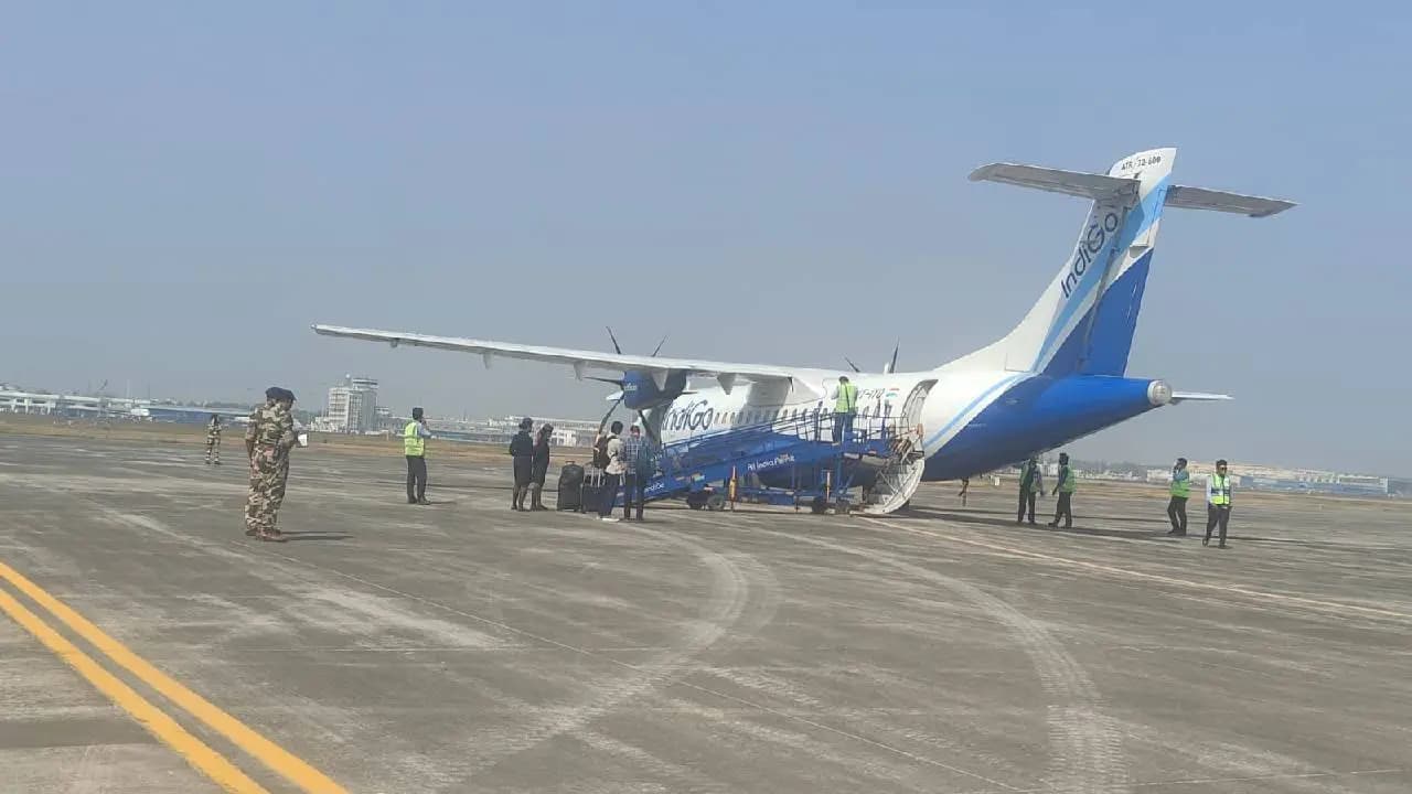 Bomb threat in Indigo flight at Kolkata airport