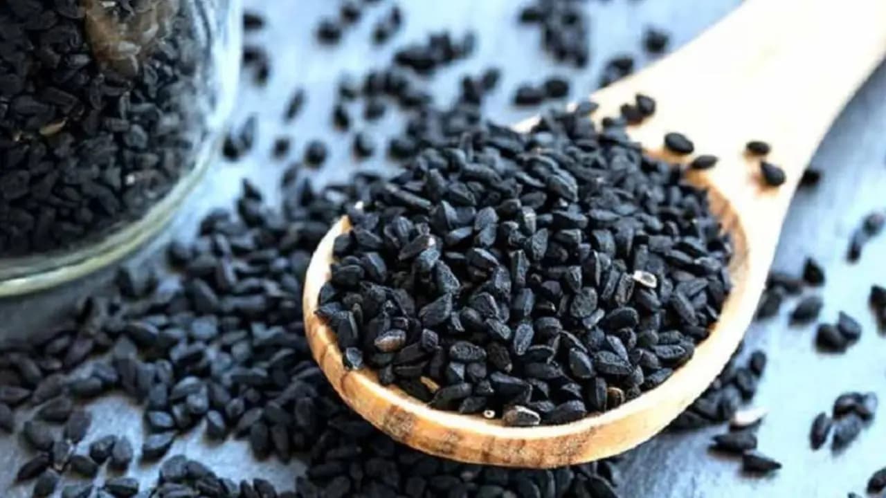 black sesame seeds