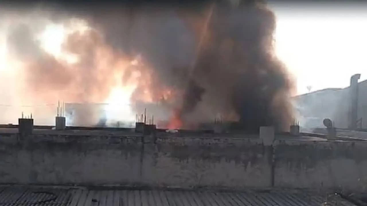 Rajasthan Chemical Factory Fire: Huge Fire Breaks Out In Chemical Factory Seven Killed