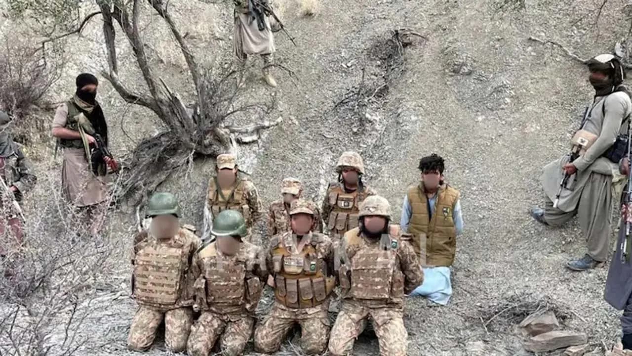 Seven Pakistani soldiers in Balochistan armys custody