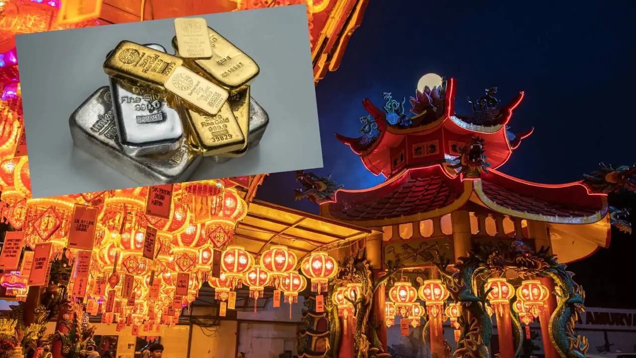 Chinese New Year 2026: Gold and Silver prices extended their decline on Tuesday