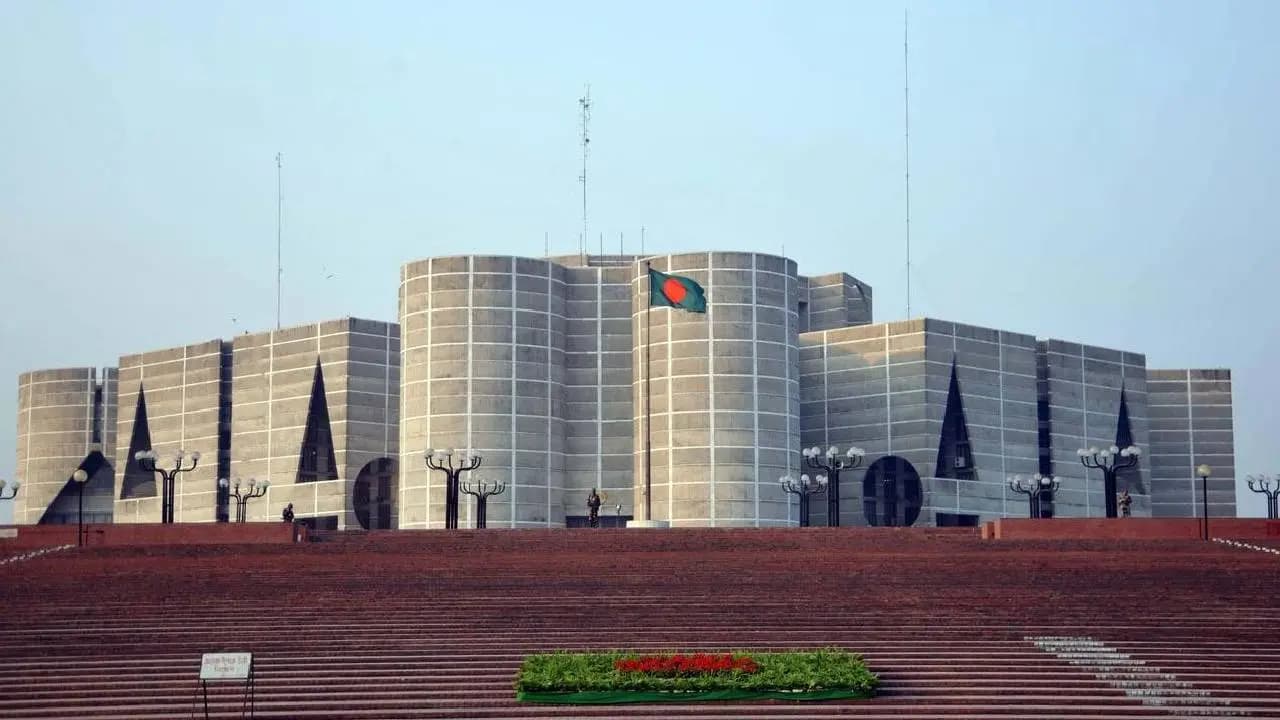 Bangladesh Parliament House Jatiya Sangsad Bhavan ready for Tariq Rahman