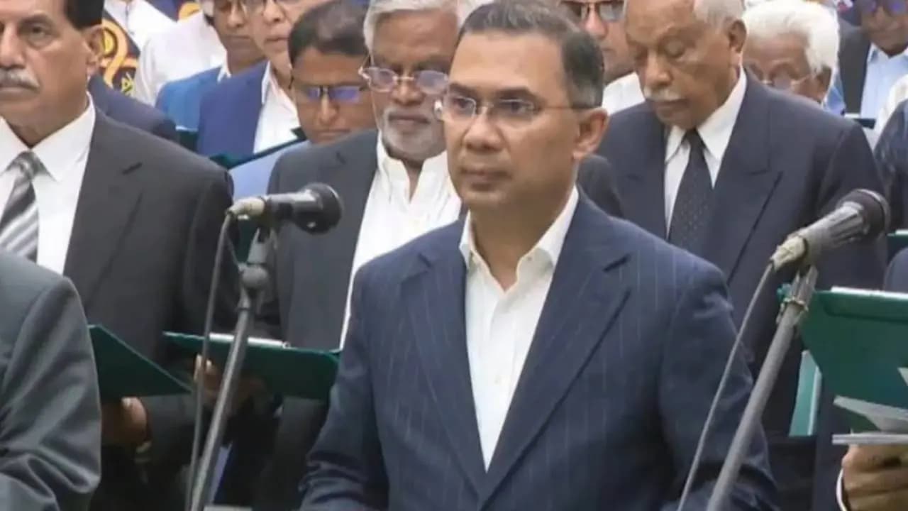 Tarique Rahman takes oath as Bangladesh PM