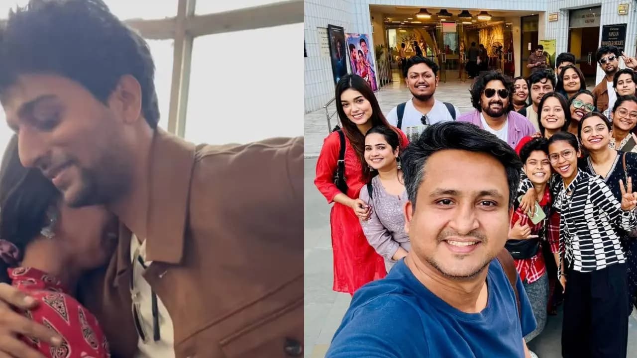 Rahool Mukherjee shared the glimpse of hall visit of Mon Maaney Na 