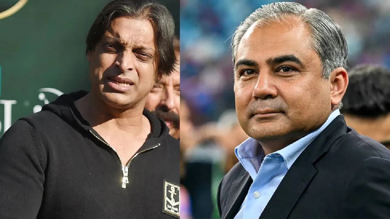 Shoaib Akhtars Embarrassing U-Turn After Calling Mohsin Naqvi as Illiterate