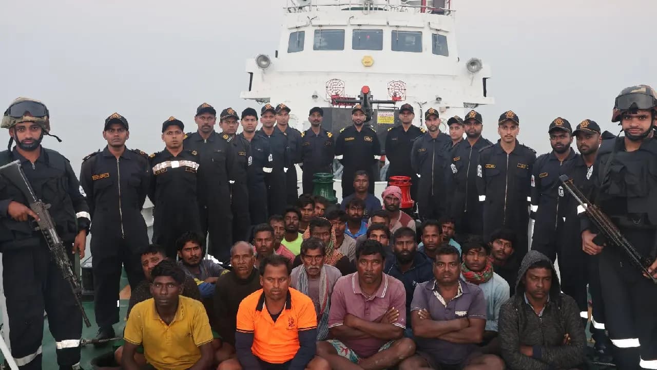 Coast Guard seizes Bangladeshi boat for fishing in Indian waters