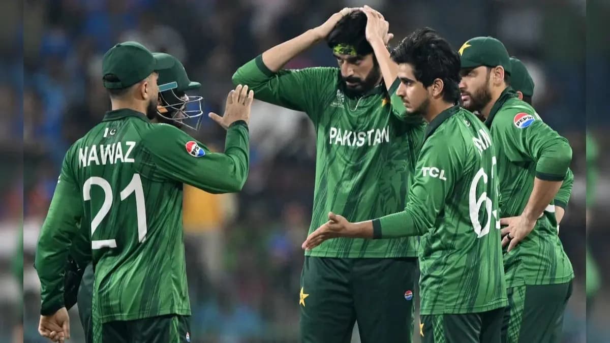 T20 World Cup 2026:Some heated scenes in the Pakistan dugout as Salman Ali Agha and Mike Hesson at the centre of the action