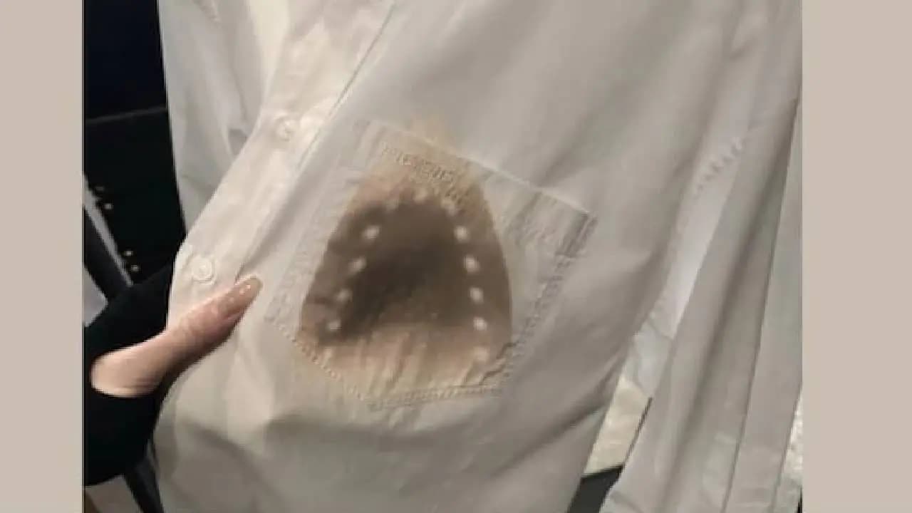 Luxury Brand Sells White Shirt With Iron Burn Design For Rs One Lakh