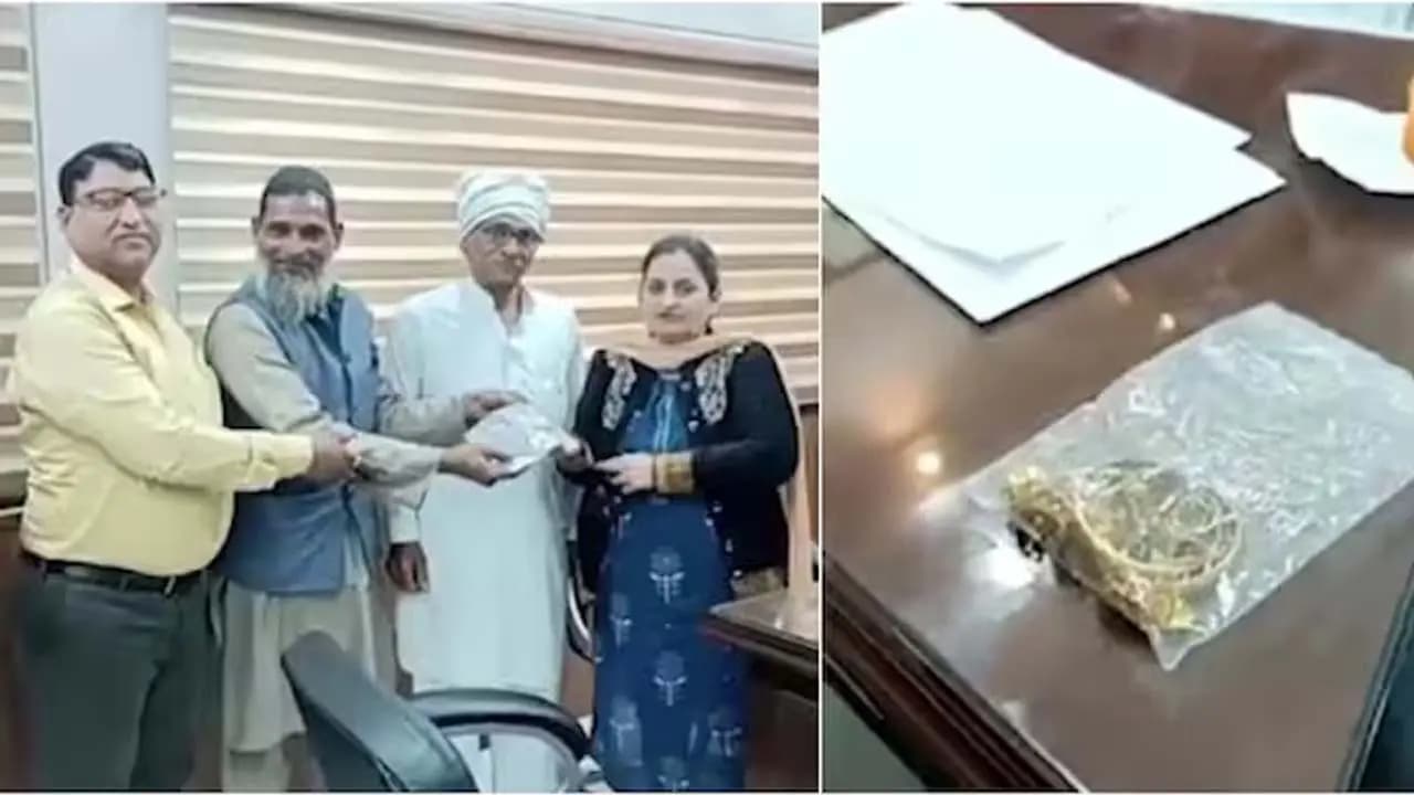  Faridabad scrap dealer returns gold which sold as garbage 