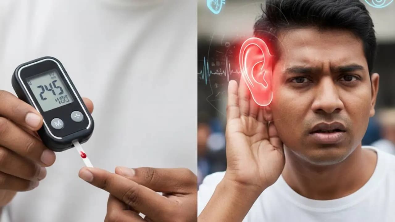 Diabetes hearing loss connection high blood sugar ear damage