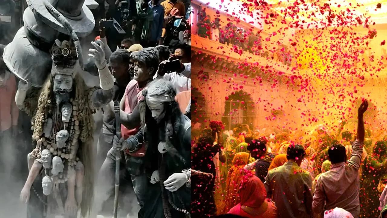 11 types of Holi which are celebrated in different parts of india