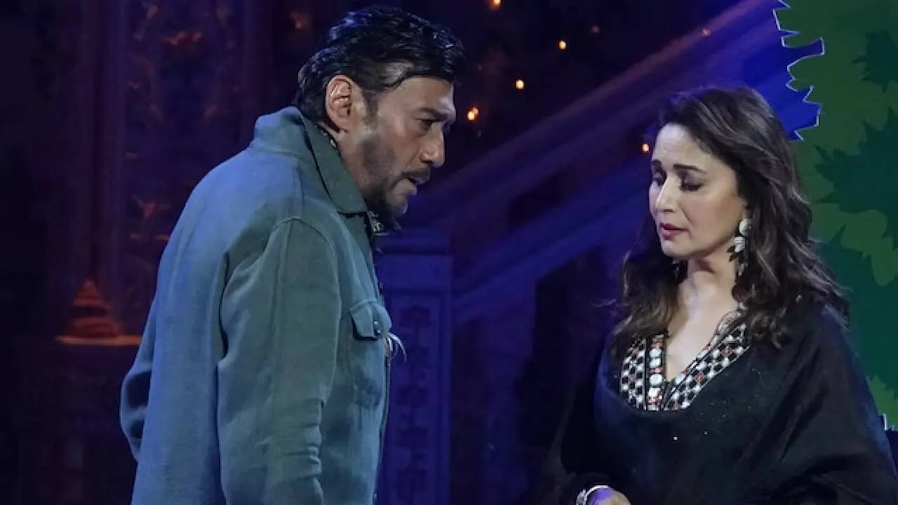 Jackie Shroff recalls feeling shy when romancing with Madhuri Dixit