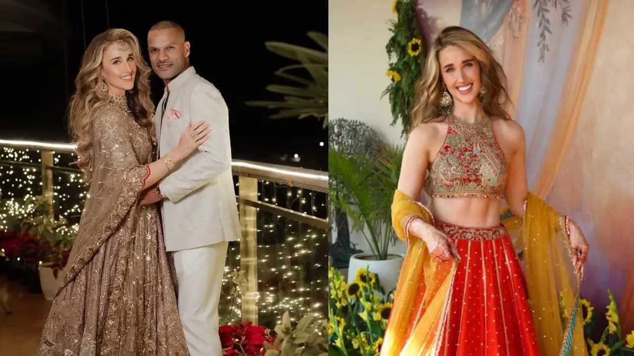 Shikhar Dhawan got married to sophie shine who is she