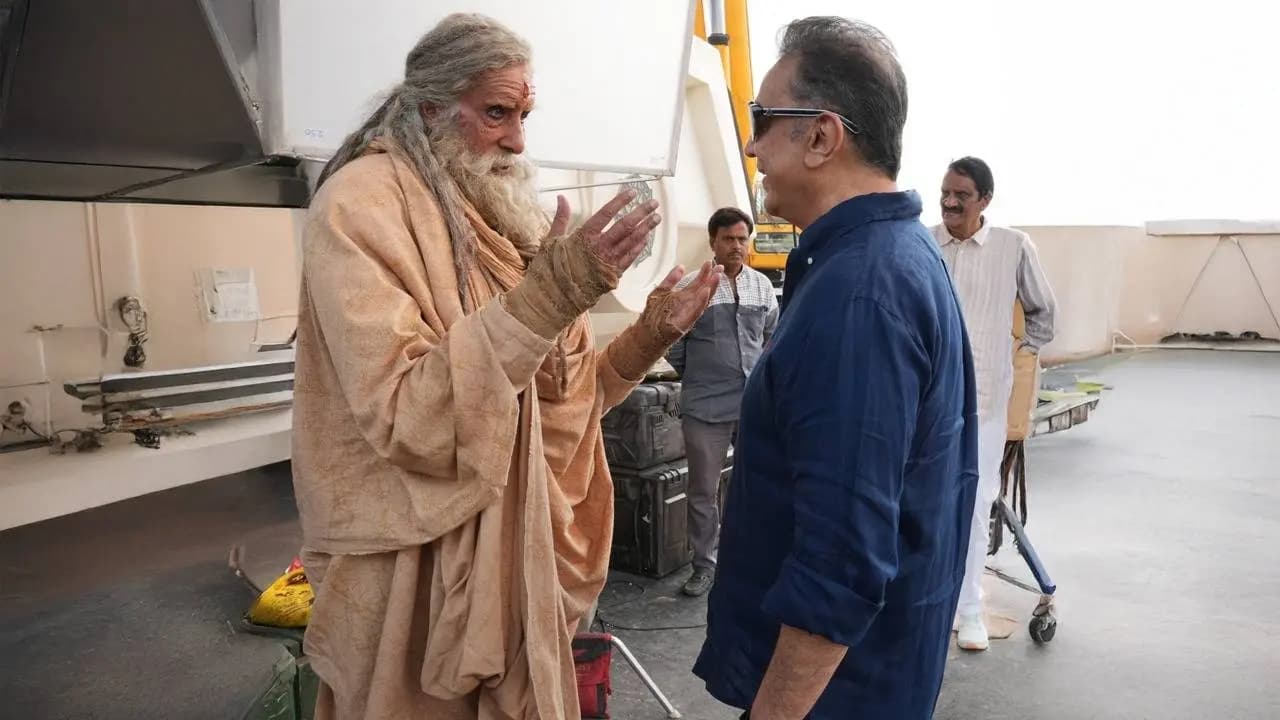 Amitabh Bachchan shares excitement as he works with Kamal Haasan again after years in Kalki 2