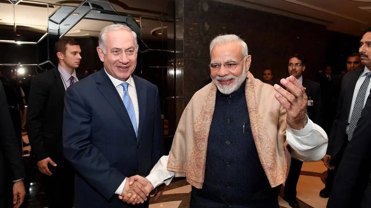 Benjamin Netanyahu unveiled hexagon of alliances for India