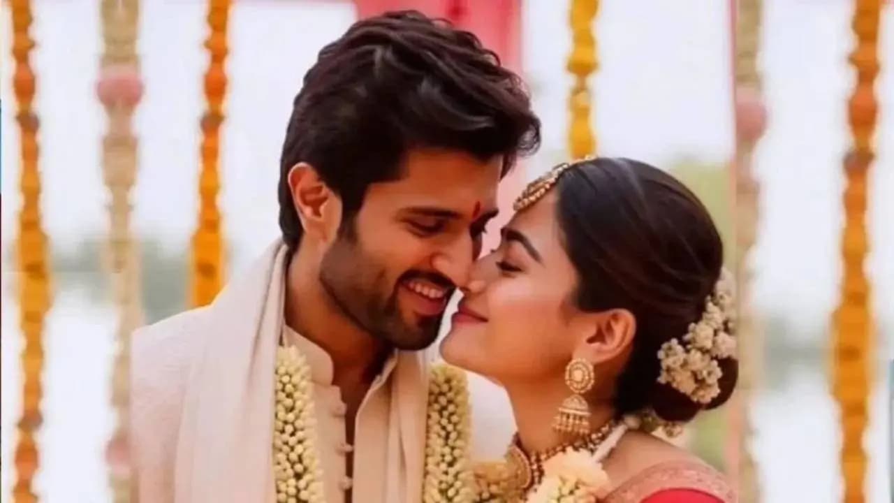 Rashmika Mandanna recalled first on-screen kiss with Vijay Deverakonda amid wedding festivities