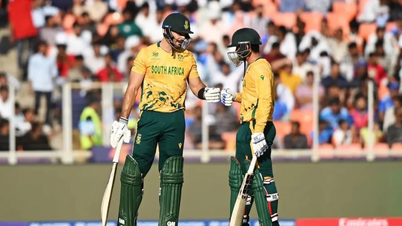 T20 World Cup:South Africa beats West Indies at Ahmedabad 