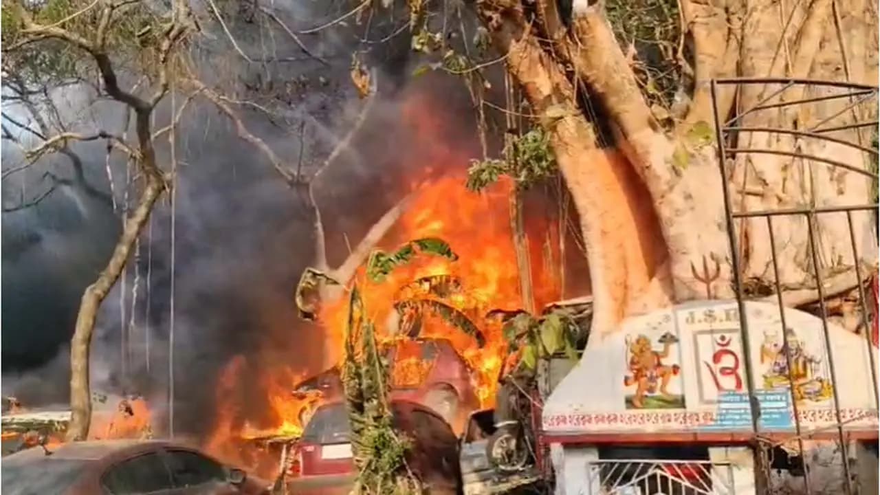 Devastating fire in Bandel  