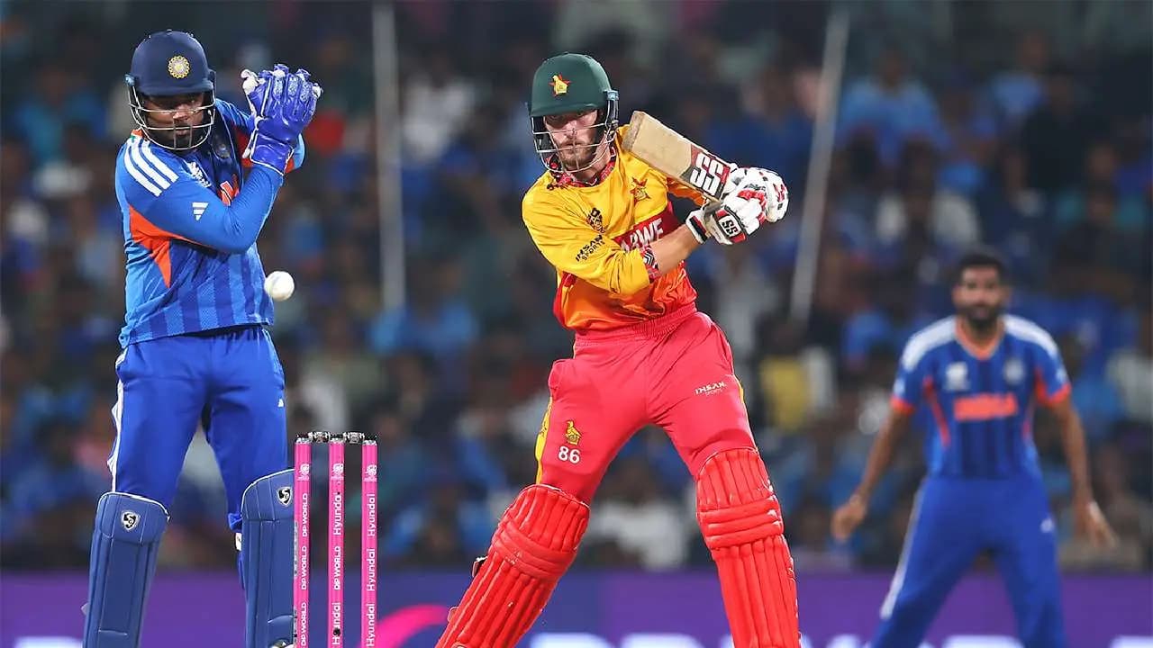 T20 World Cup: India vs Zimbabwe Brian Bennett becomes unknown hero after spectacular Innings at Chennai