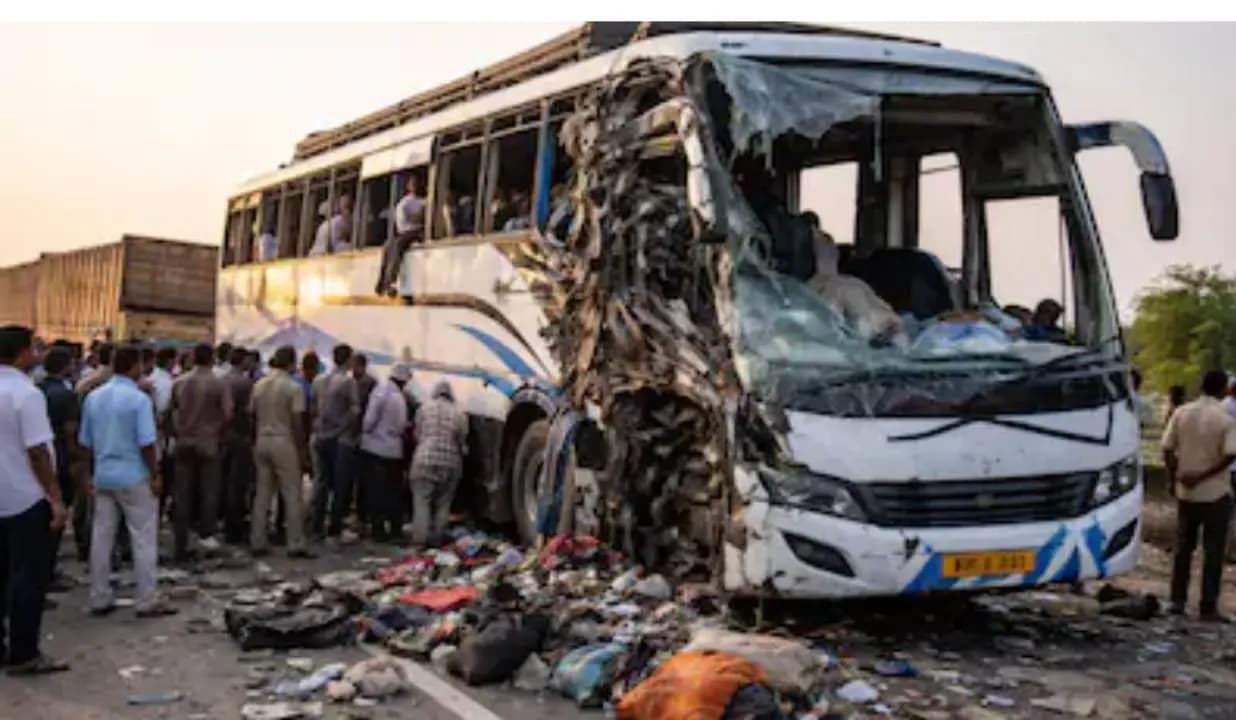 Six Killed Several Injured As Sleeper Bus Collides With Trailer On Barmer 
