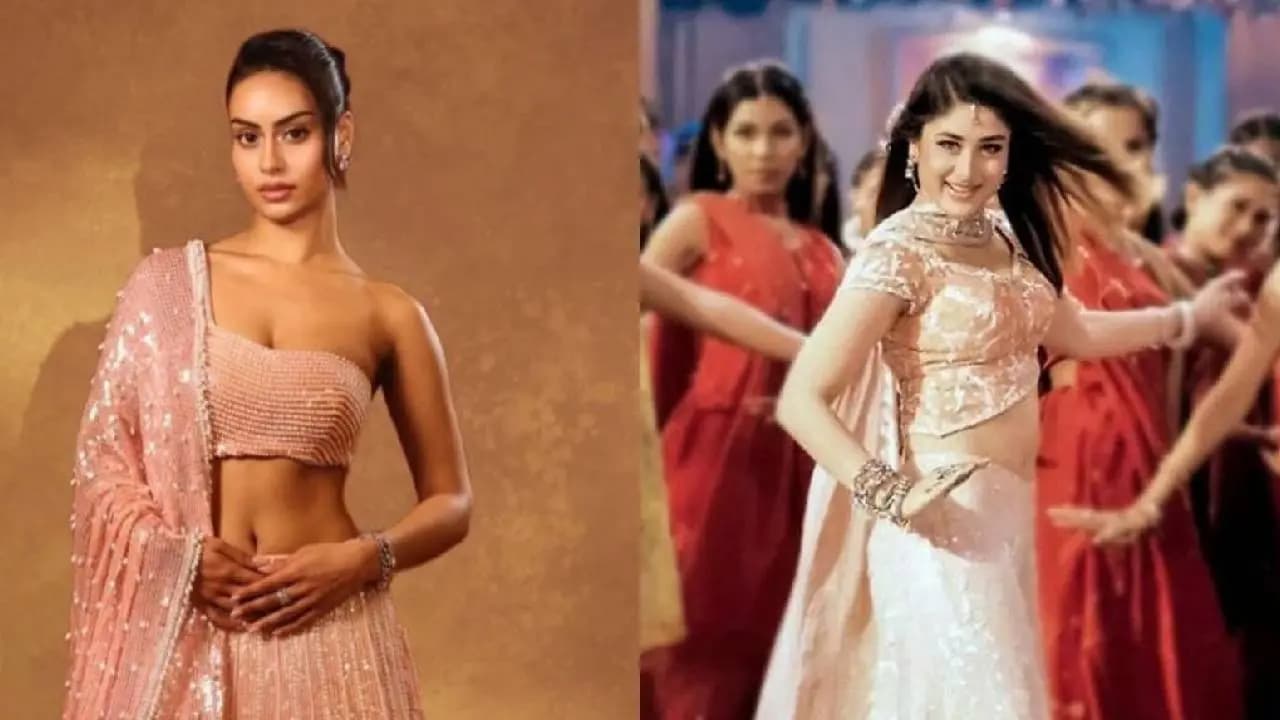 Nysa Devgan recreates Kareena Kapoors poo look