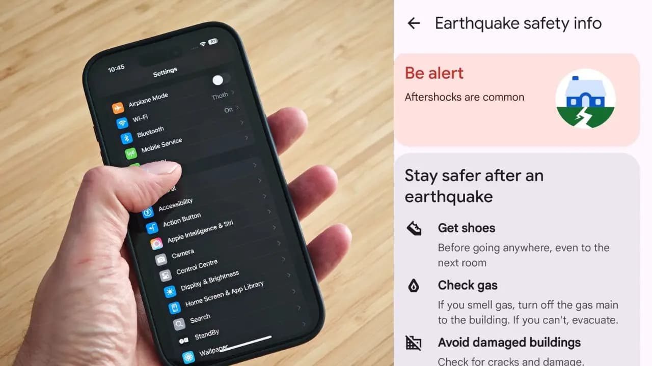 Earthquake alert on mobile phones know how to change settings to enable it