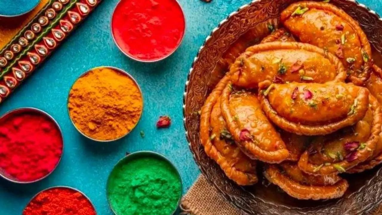 Holi 2026 special recipes colour themed sweets and snacks