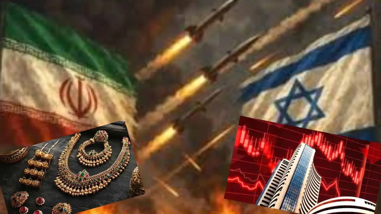 Iran Israel conflict: Effect in Indian Stock Market and Gold rates