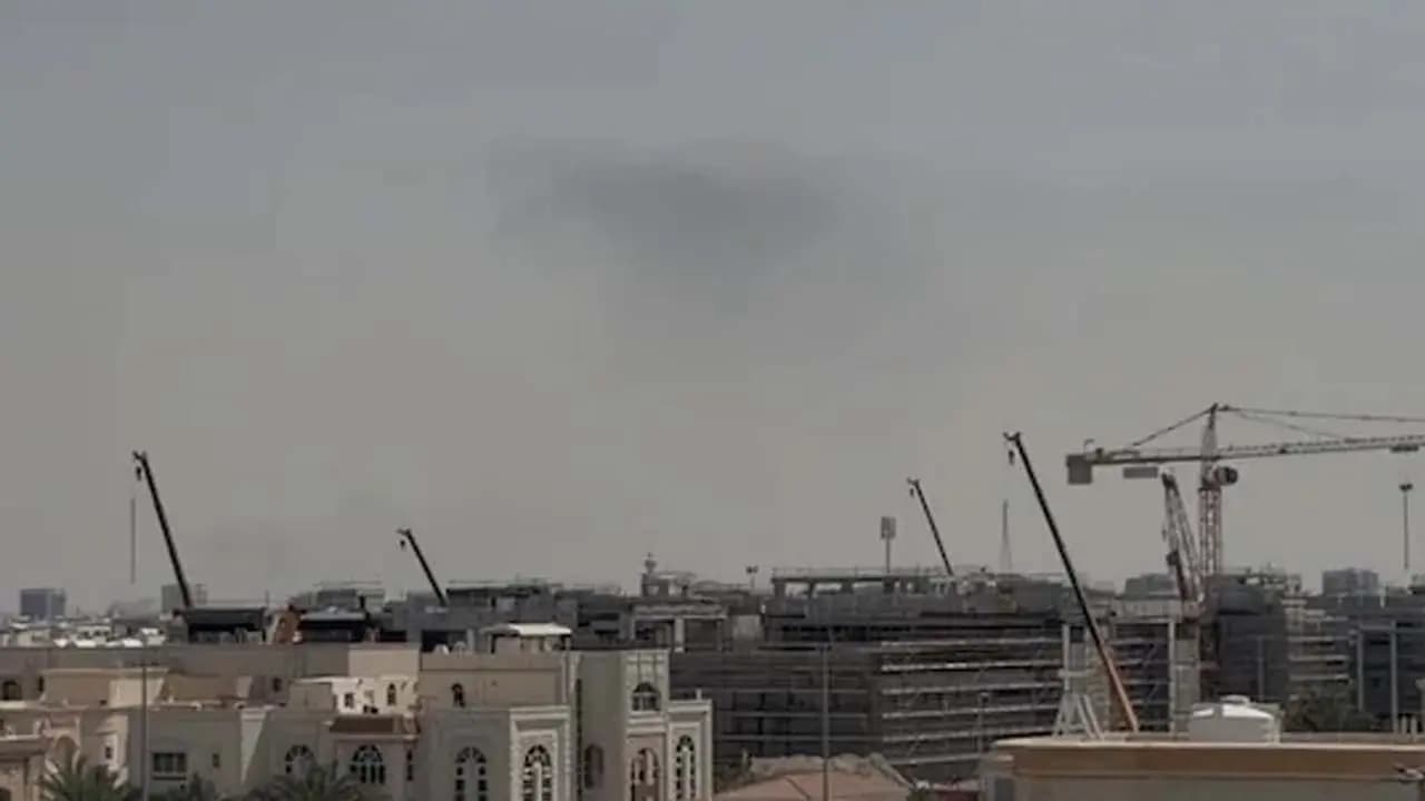 new explosions in Dubai Abu Dhabi Doha Manama Iran retaliates 