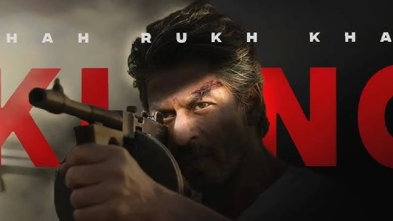 Shah Rukh Khan lip syncing something in King movie that he has never done