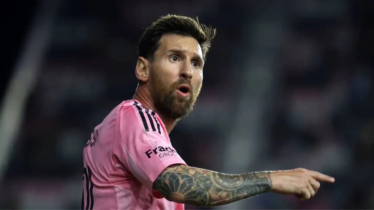 Lionel Messi scores two goals and inter miami wins