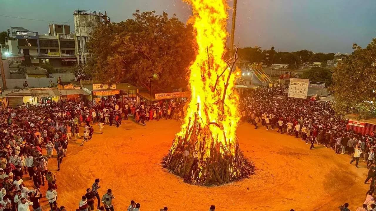 Why Nyarapora or Holika Dahan is celebrated before holi