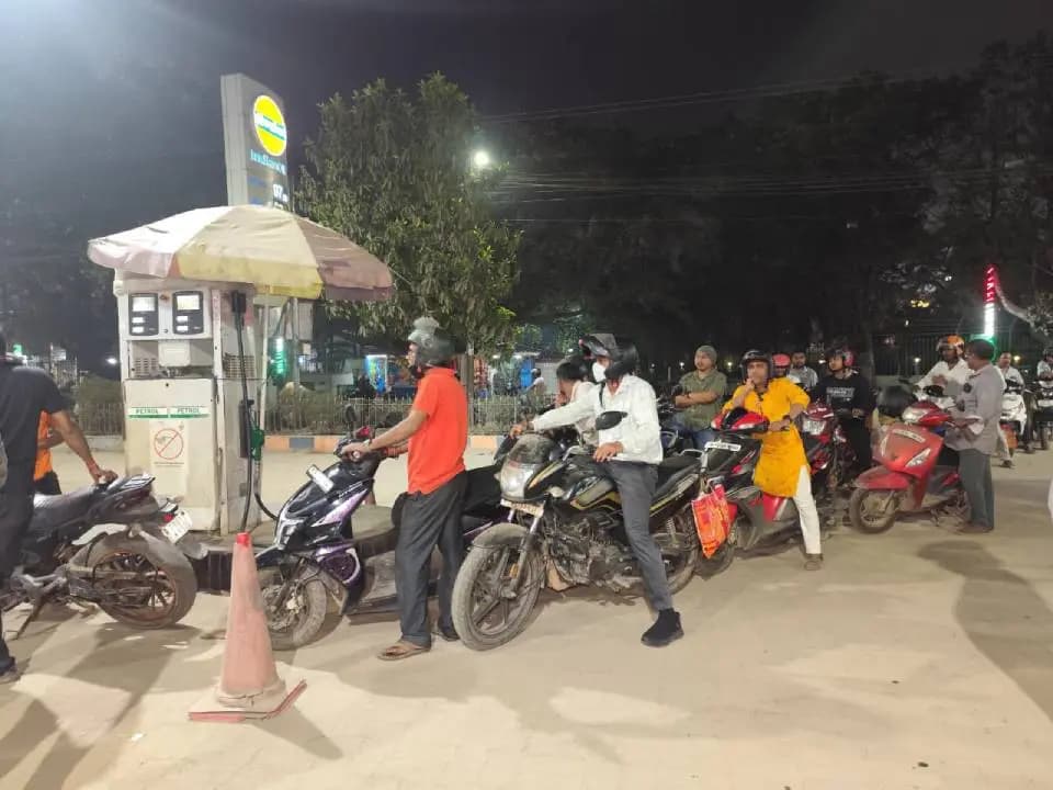 Tripura Fuel Crisis: Panic Buying Hits Agartala as Middle East Conflict Sparks Supply Fears