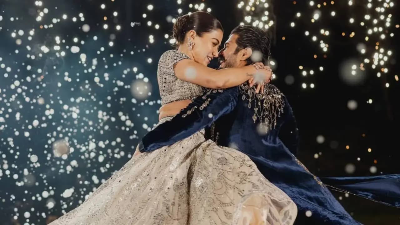 Vijay Deverakonda and Rashmika Mandanna Share Sangeet Pics Couple to Host Hyderabad Reception