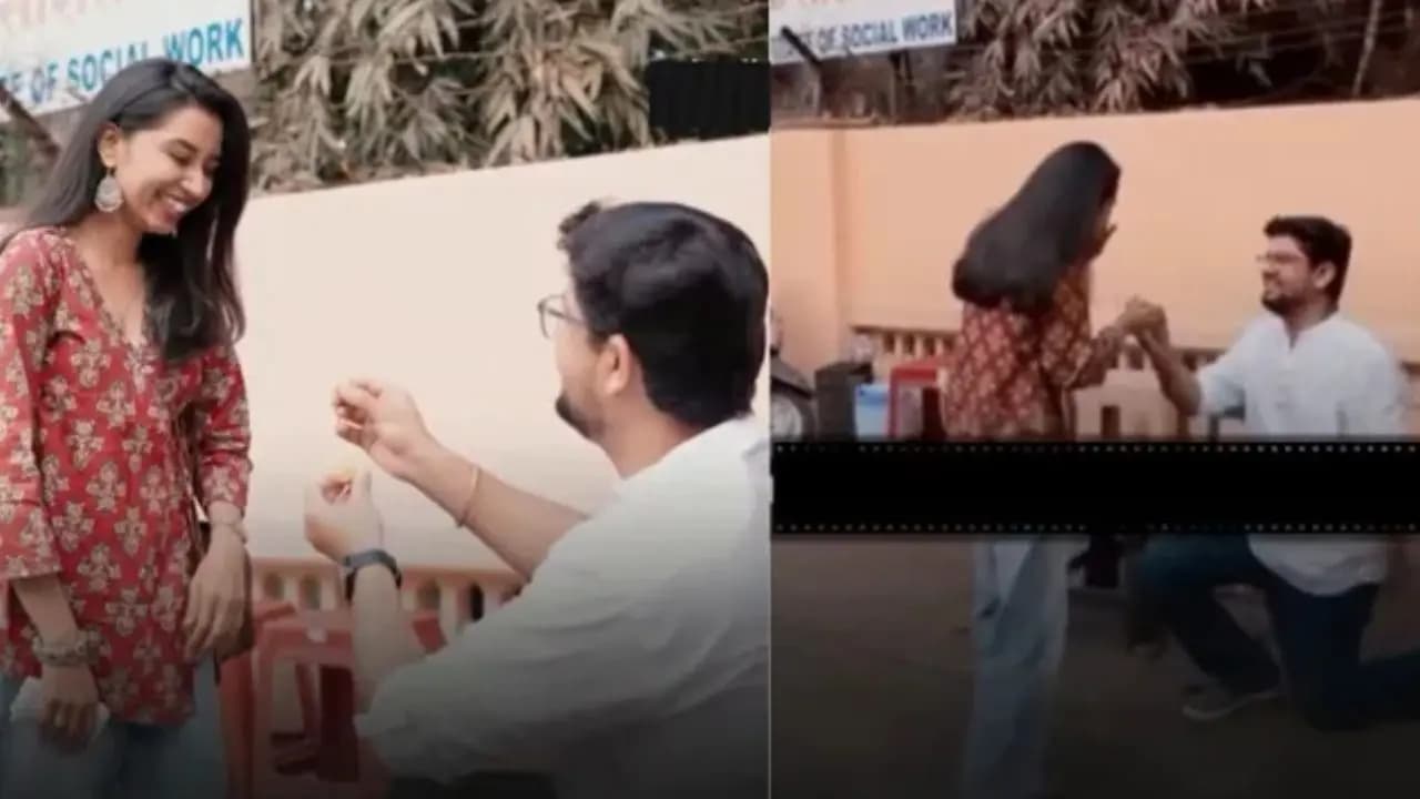 Man Proposes to Partner With Panipuri Instead of Ring; Heartwarming Viral Video Wins Internet