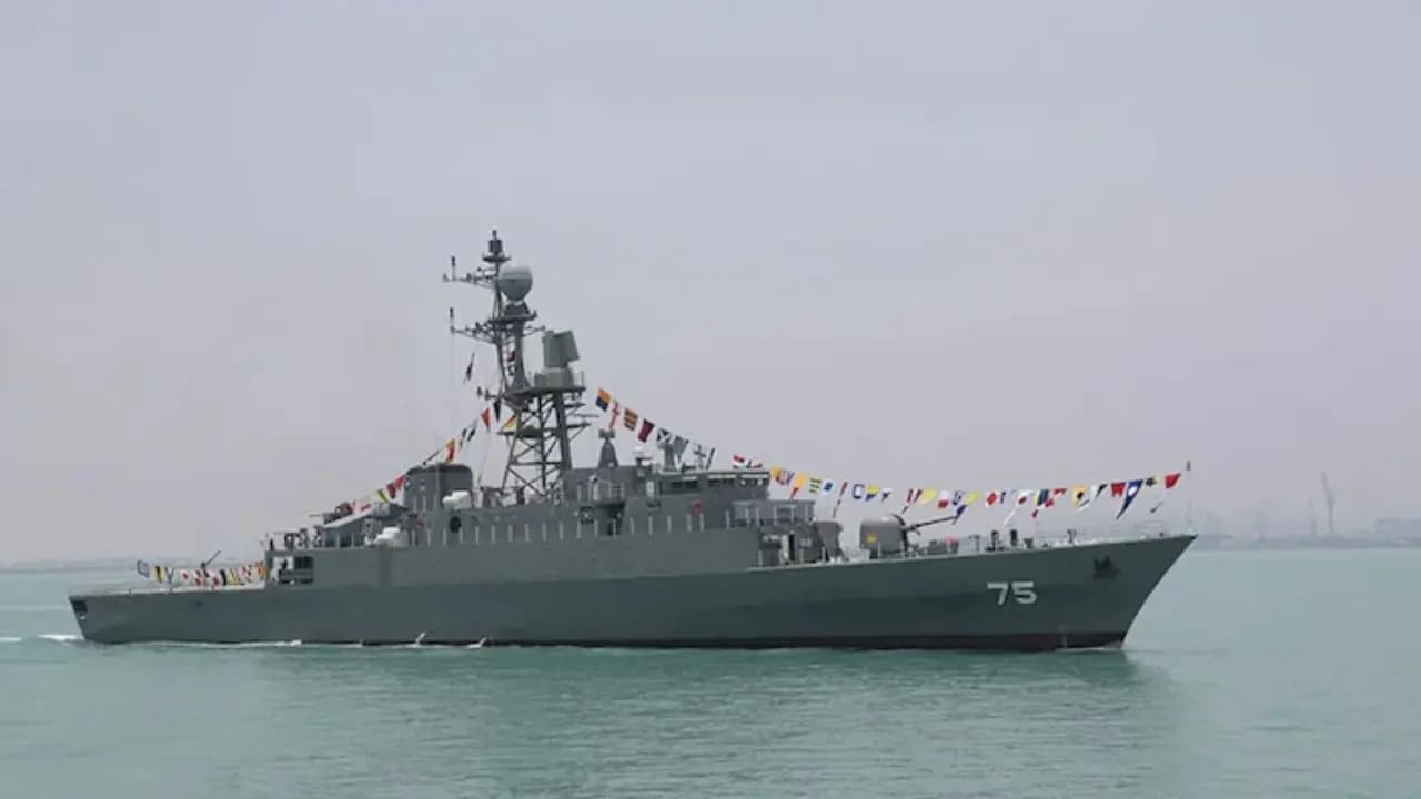 Even after the escalation another Iranian warship is moving towards Sri Lanka